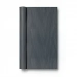 Wavy wallpaper, dark gray color, length 10 m, width 0.53 m, model 10033-15 