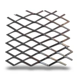 Hot Rolled Steel Expanded Metal Mesh Thickness 1.7 mm Width 1.22 m Length 6 m