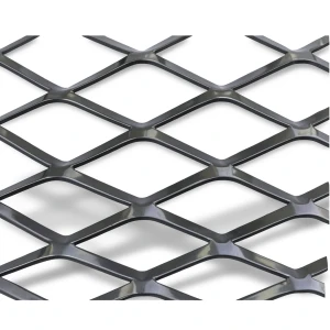 Hot Rolled Black Steel Expanded Metal Mesh Thickness 1.8 mm Width 1.22 m Length 5 m