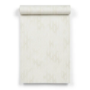 German Patterned Wall Covering 10m x 0.53m Light Beige, Model 1025901