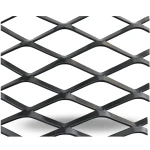 Hot Rolled Black Steel Expanded Metal Mesh 2.3 mm Thick 1.22x5 m