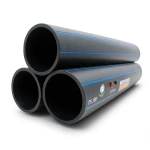HDPE Pipes PE 80 Pressure 12.5 Bar Outside Diameter 180 mm Thickness 16.4 mm Black | NEPROPLAST