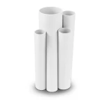 مواسير UPVC قطر خارجي 160 مم سمك 4.1 مم لون أبيض