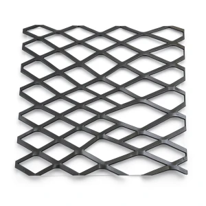 Hot Rolled Black Steel Expanded Metal Mesh Thickness 1.8 mm Width 1.22 m Length 6 m