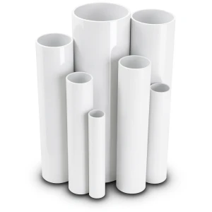 مواسير UPVC قطر خارجي 110 مم سمك 3.2 مم لون أبيض