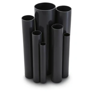 مواسير UPVC قطر خارجي 40 مم سمك 1.8 مم لون أسود