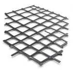 Hot Rolled Black Steel Expanded Metal Mesh Thickness 2.8 mm Width 1.22 m Length 1 m