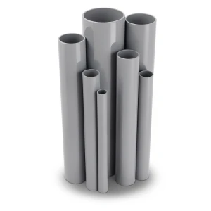UPVC Pipes Outside Diameter 75 mm Thickness 1.8 mm Gray