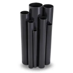 مواسير UPVC قطر خارجي 75 مم سمك 1.8 مم لون أسود