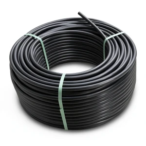 HDPE Coil Pipe PN 12.5 Bar PE 80, 75 mm Diameter, SDR 11, Black