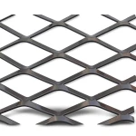 Bait Al Tatawor Hot Rolled Black Expanded Metal Mesh 2mm Thickness 1.22m x 7m for Construction Reinforcement