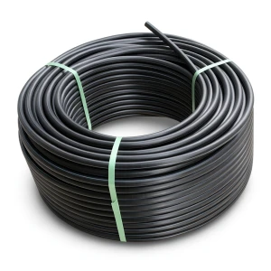 لفة أنابيب HDPE ضغط 12.5 بار PE 80 قطر خارجي 140 مم SDR 11 لون أسود