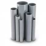 UPVC Pipes Modern Technology Schedule 80  Size 1 inch Thickness 4.55 mm Gray Colour
