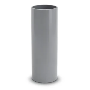 مواسير UPVC قطر خارجي 200 مم سمك 4.9 مم لون رمادي