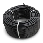 لفة أنابيب HDPE ضغط 16 بار PE 80 قطر خارجي 16 مم SDR 9 لون أسود