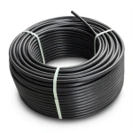 لفة أنابيب HDPE ضغط 16 بار PE 80 قطر خارجي 20 مم SDR 9 لون اسود