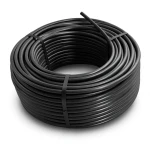 لفة أنابيب HDPE ضغط 16 بار PE 80 قطر خارجي 40 مم SDR 9 لون أسود