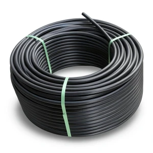 لفة أنابيب HDPE ضغط 16 بار PE 80 قطر خارجي 40 مم SDR 9 لون أسود