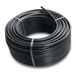 لفة أنابيب HDPE ضغط 16 بار [PE 80] قطر خارجي 50 مم SDR 9 لون اسود