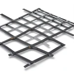 Hot Rolled Black Steel Expanded Metal Mesh Thickness 2.8 mm Width 1.22 m Length 1 m