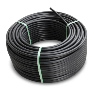 لفة أنابيب HDPE ضغط 16 بار [PE 80] قطر خارجي 50 مم SDR 9 لون اسود