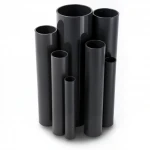 UPVC Pipes  Modern Technology Nominal Pressure 15 Bar Outside Diameter 75.3 mm Thickness 5.5 mm Black Colour