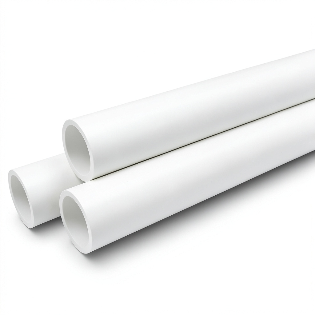 UPVC Pipes Schedule 40 ½ inch Thickness 2.8 mm White