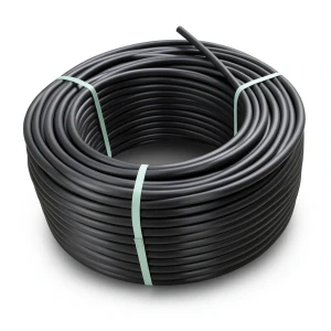 لفة أنابيب HDPE ضغط 16 بار PN 16 PE 80 قطر خارجي 110 مم SDR 9 لون اسود