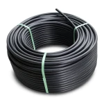 لفة أنابيب HDPE ضغط 16 بار [PE 80] قطر خارجي 125 مم SDR 9 لون أسود