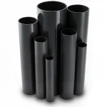 UPVC Pipes  Modern Technology Nominal Pressure 15 Bar Outside Diameter 89.1 mm Thickness 6.6 mm Black Colour