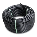لفة أنابيب HDPE ضغط 16 بار [PE 80] قطر خارجي 125 مم SDR 9 لون أسود