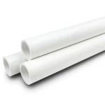 UPVC Pipes Schedule 40 Size 1 inch Thickness 3.4 mm White
