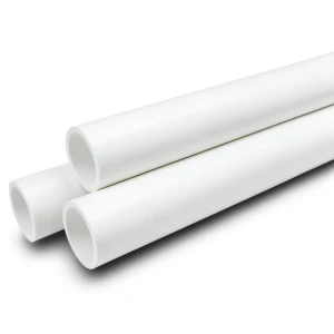 مواسير UPVC بلاسكو جدول 40 مقاس ¼ 1 إنش سمك 3.6 مم لون أبيض