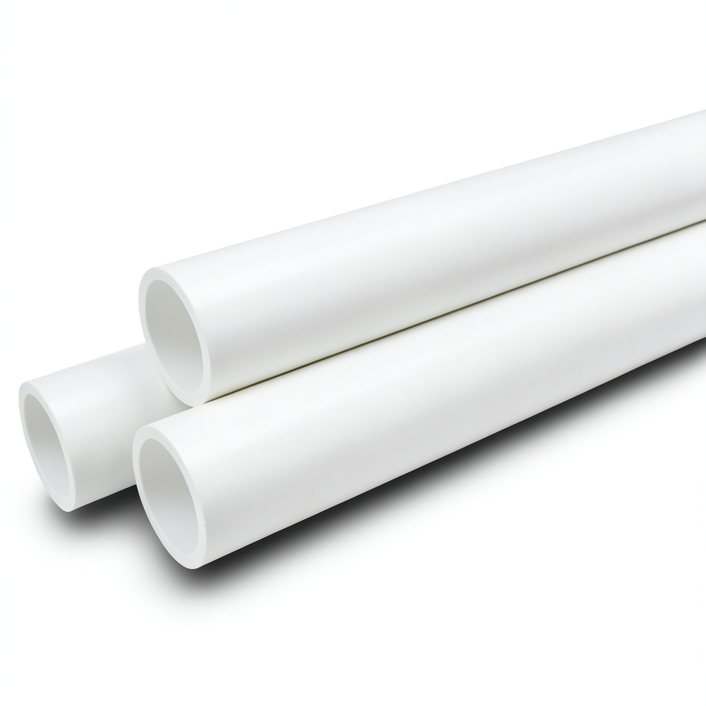 UPVC Pipes Plasco Schedule 40 Size 1¼ inch Thickness 3.6 mm White