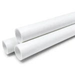 مواسير UPVC جدول 40 مقاس 2 إنش سمك 3.9 مم لون أبيض
