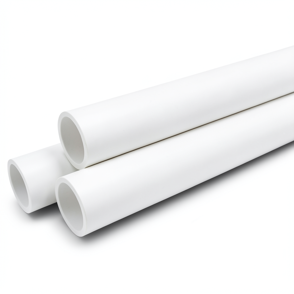مواسير UPVC جدول 40 مقاس 3 إنش سمك 5.5 مم لون أبيض