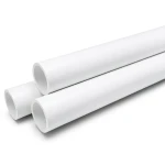 مواسير UPVC جدول 40 مقاس 4 إنش سمك 6.0 مم لون أبيض