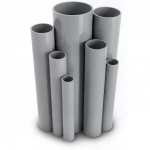 UPVC Pipes Modern Technology Nominal Pressure 9 Bar Outside Diameter 114.1 mm Thickness 4.5 mm Gray Colour