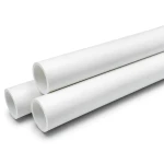 مواسير UPVC جدول 40 مقاس ½ إنش سمك 2.8 مم لون أبيض