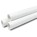 مواسير UPVC جدول 40 مقاس 1 إنش سمك 3.4 مم لون أبيض