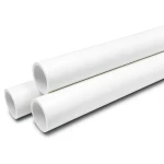 مواسير UPVC جدول 40 مقاس 1 إنش سمك 3.4 مم لون أبيض