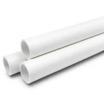 مواسير UPVC جدول 40 مقاس 2 إنش سمك 3.9 مم لون أبيض
