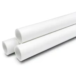 مواسير UPVC جدول 40 مقاس 3 إنش سمك 5.5 مم لون أبيض