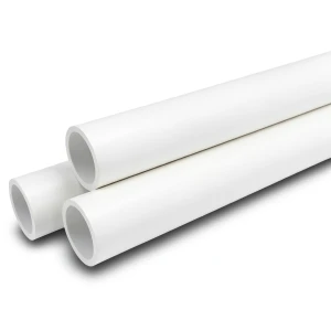 مواسير UPVC جدول 40 مقاس 2 إنش سمك 3.9 مم لون أبيض