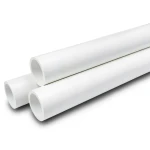 مواسير UPVC جدول 40 مقاس 8 إنش سمك 8.2 مم لون أبيض