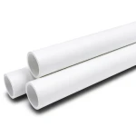 مواسير UPVC جدول 40 مقاس 4 إنش سمك 6.0 مم لون أبيض