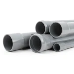 انابيب UPVC جدول 80 مقاس ½ إنش سمك 3.7 مم لون رمادي