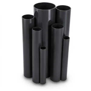 UPVC Pipes Outside Diameter 250 mm Thickness 6.1 mm Black