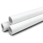 مواسير UPVC جدول 40 مقاس 6 إنش سمك 7.1 مم لون أبيض