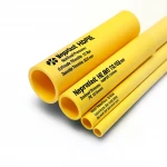 Neproplast HDPE Pipes PE 80 Nominal Pressure 10 Bar Outside Diameter 500 mm Thickness 36.8 mm Color Yellow